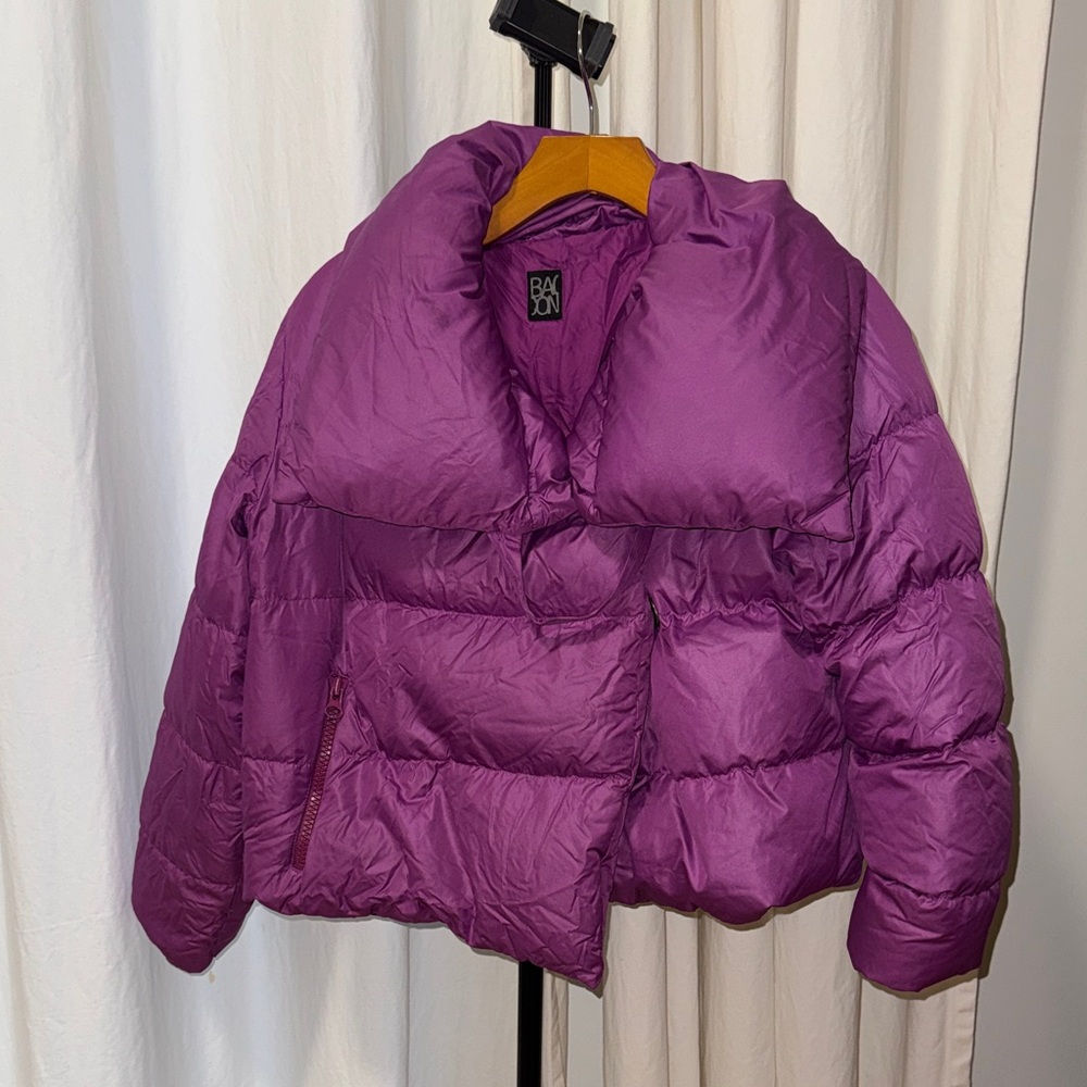 Purple Puffer Jacket - Picture 5 of 7
